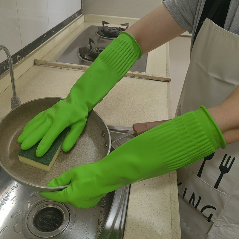 1 Paar Verlängerte Silikon-Ges – Rubber Glove Cleaning Bewertung und Preis