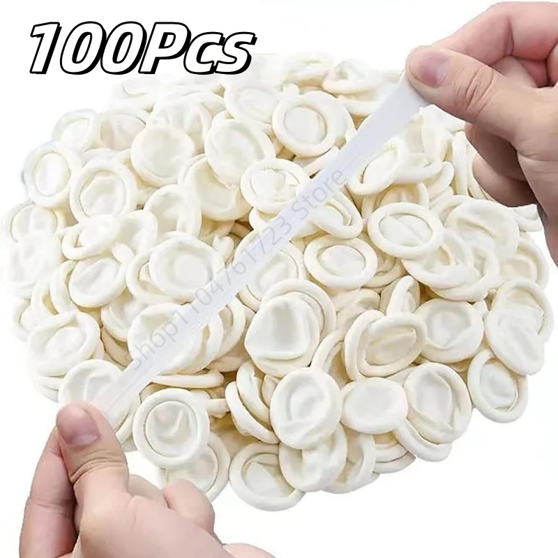 100 Stück Einweg-Fingerüberzüg – Latex Disposable Glove Bewertung und Preis