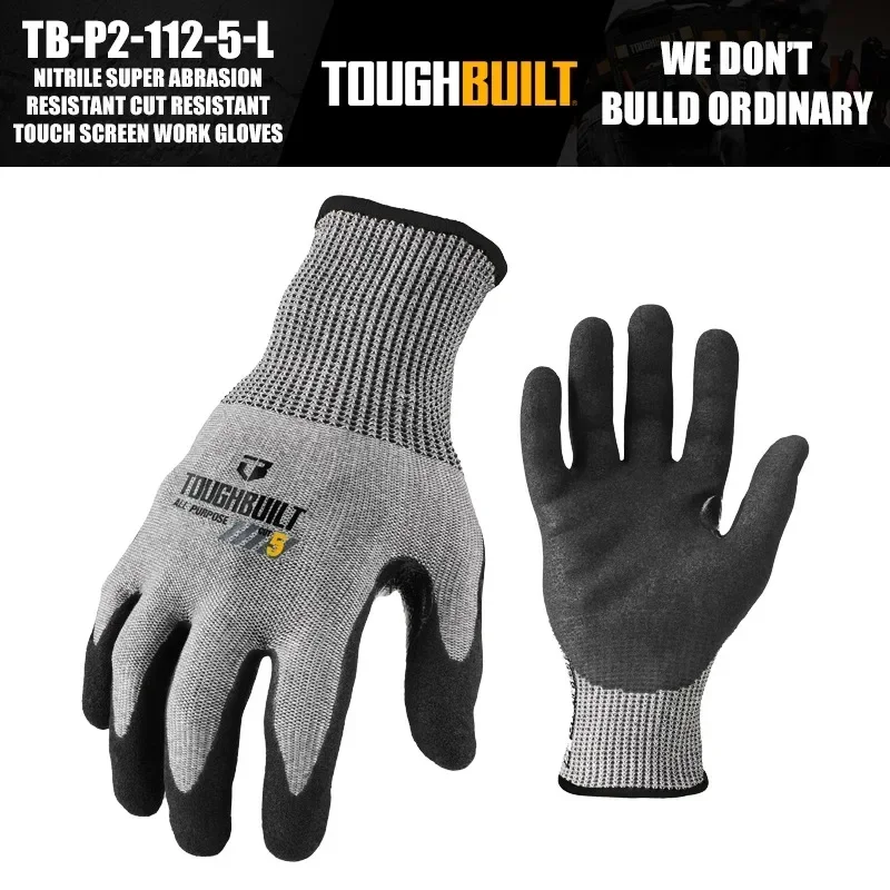 ToughBuilt TB-P2-112-5-L Nitri – Nitrile Mechanic Glove Bewertung und Preis