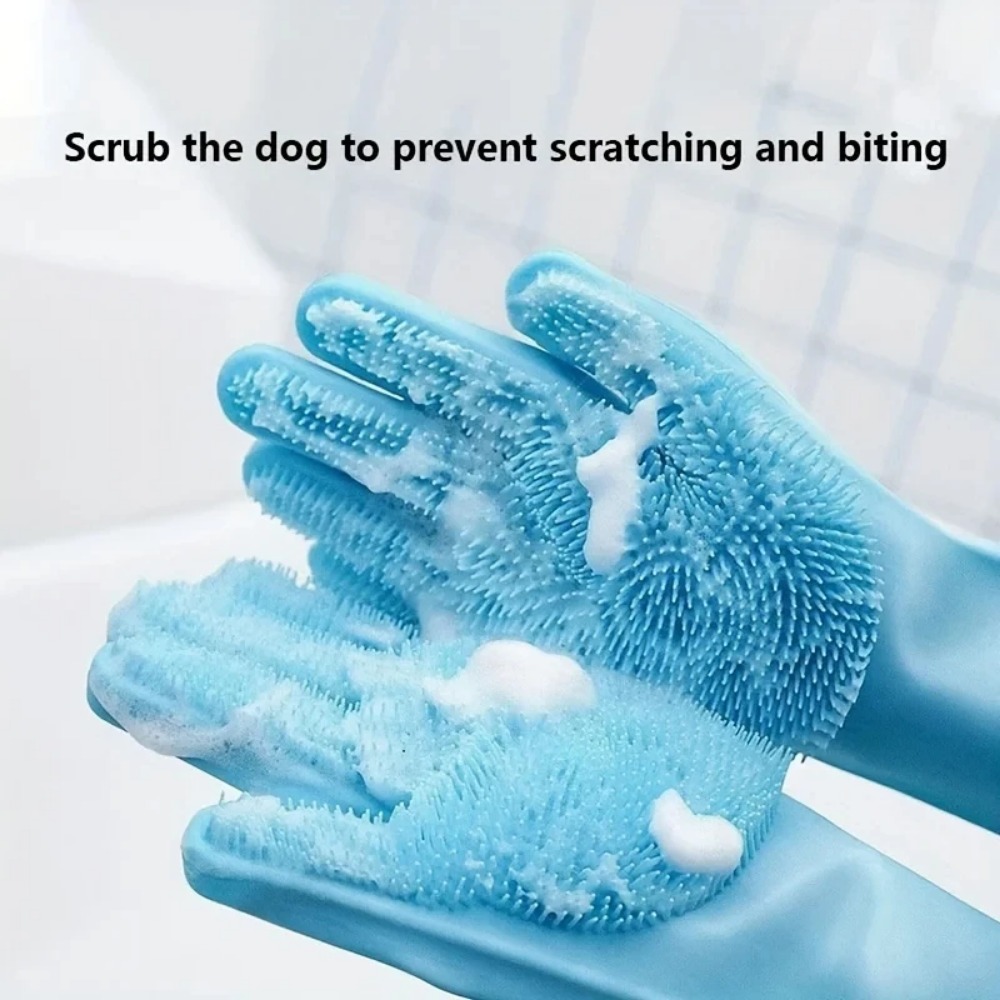 Silikon-Tierpflegehandschuhe,  – Rubber Glove Cleaning Bewertung und Preis